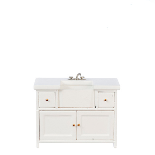 Small Kitchen Sink, White